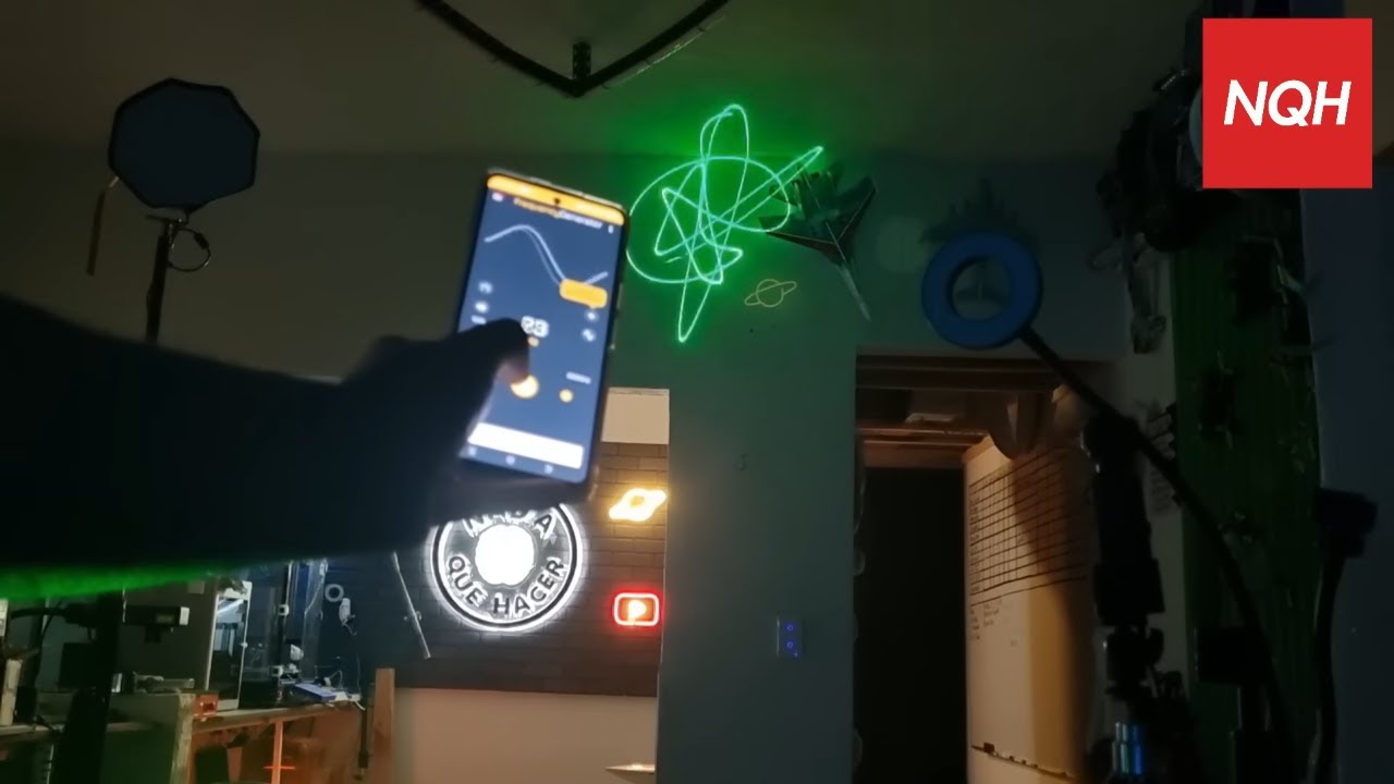 El experimento más cool que puedes hacer ahorita; ondas de sonido con un laser de juguete! NQH