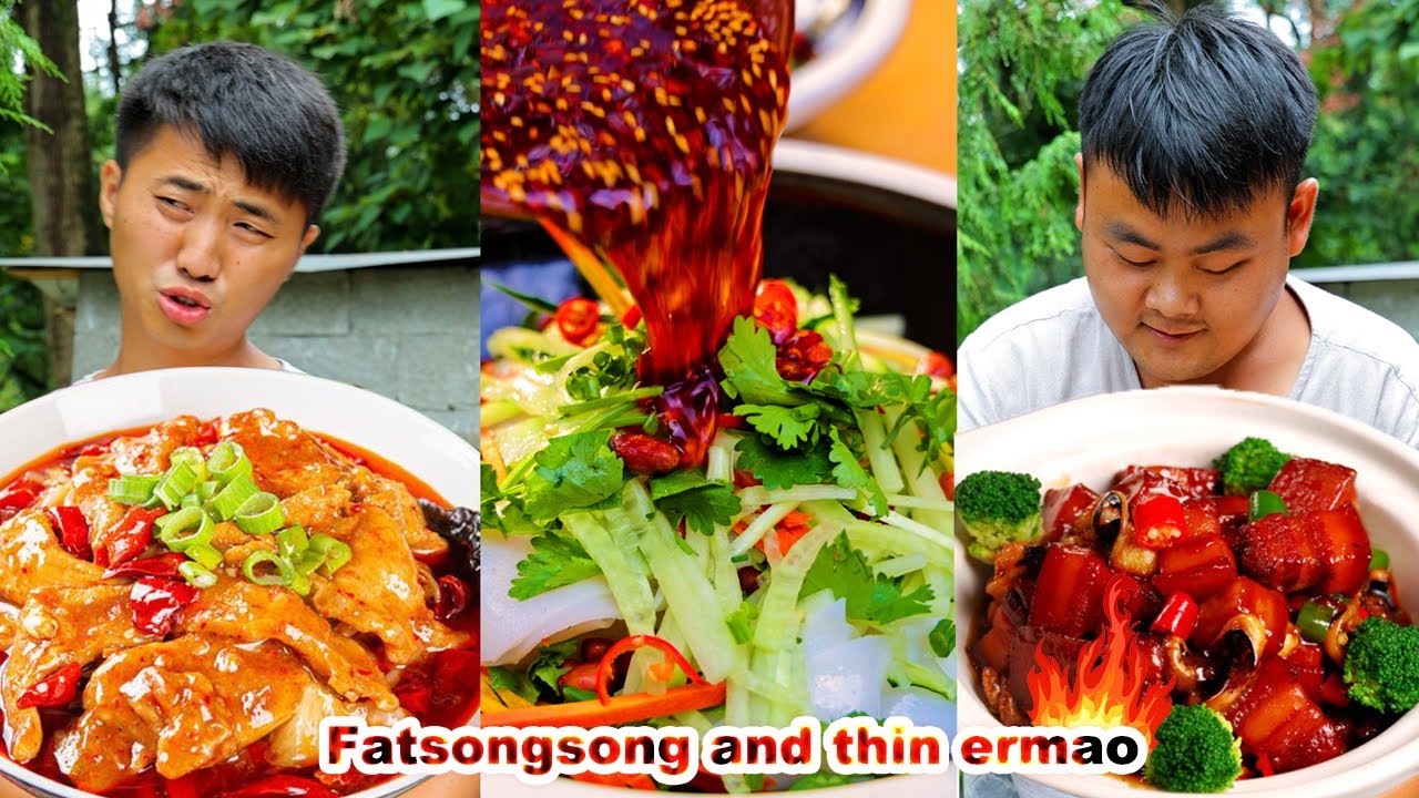 vlog | Fried chestnuts with sugar | Stuffed soy sauce | Homemade molded tofu | village cooking