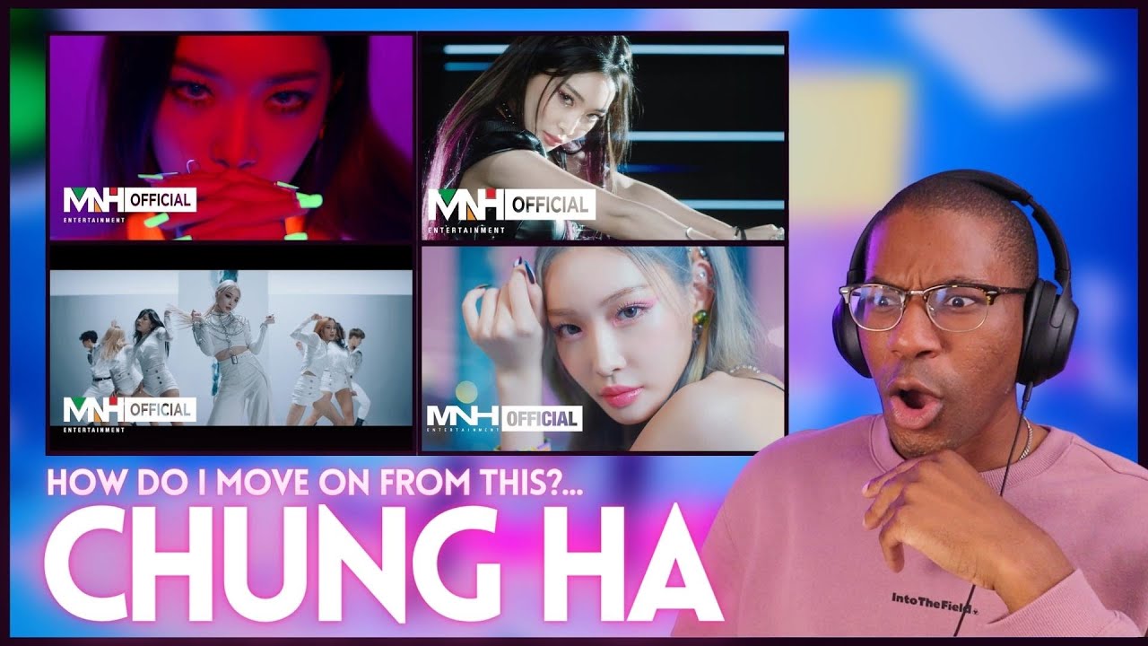 CHUNG HA | 'Roller Coaster', 'Bicycle', 'Snapping', 'Sparkling' MV's REACTION | How do I move on?!