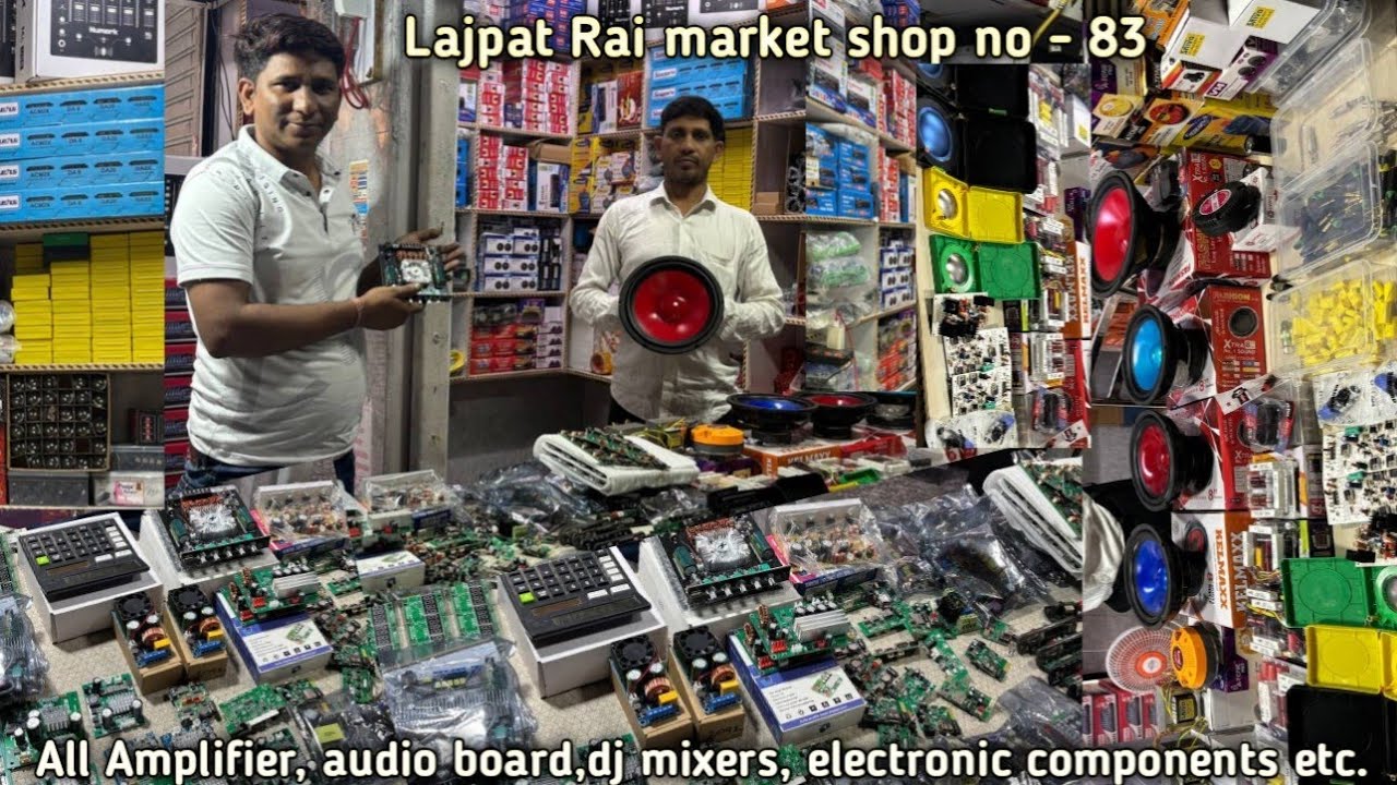 All Amplifier,Audio boards,network plate,dj mixers,mic,electronic components,speakers,woofer etc.
