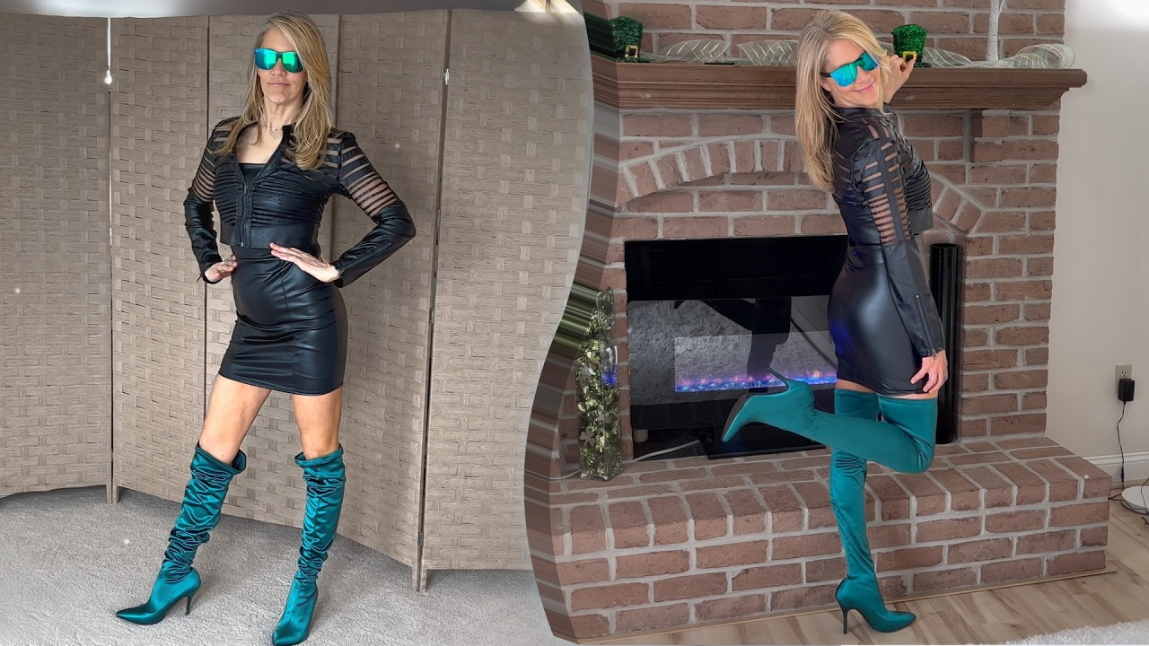 OVER KNEE BOOTS - Satin Edition Fashion Review