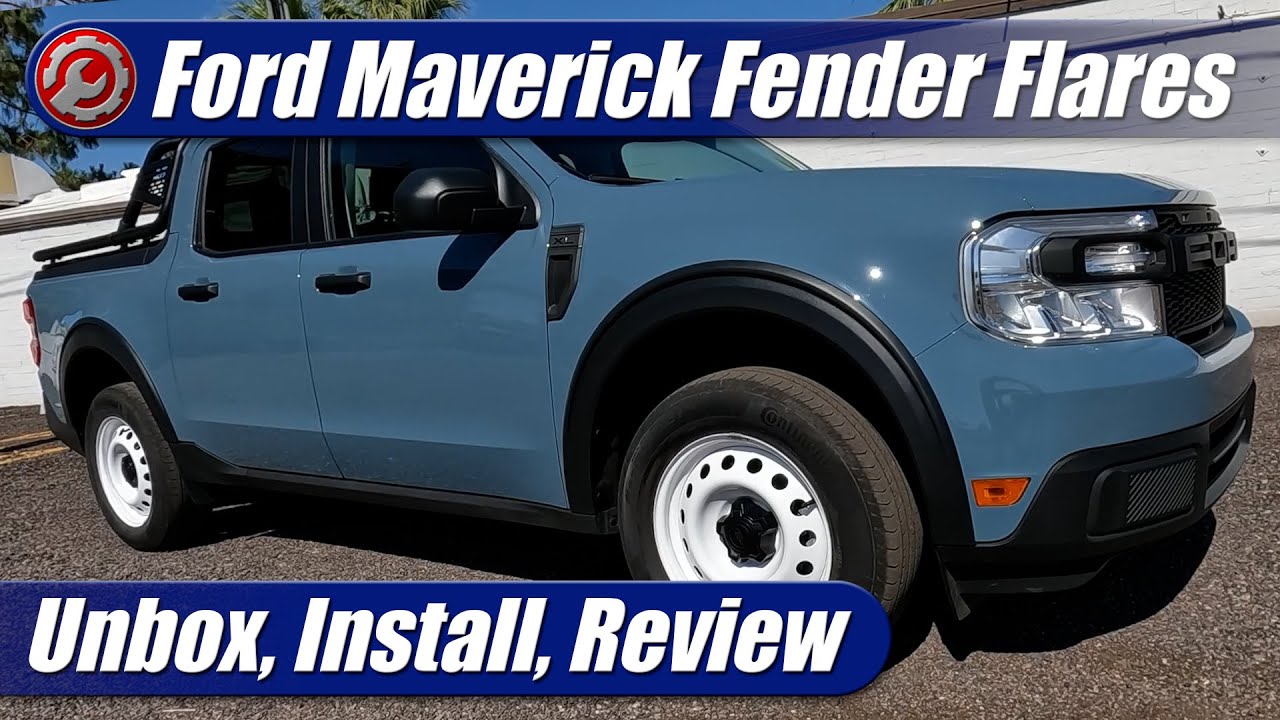Air Design Fender Flares for 2022-2025 Ford Maverick: Unbox, Install, Product Review