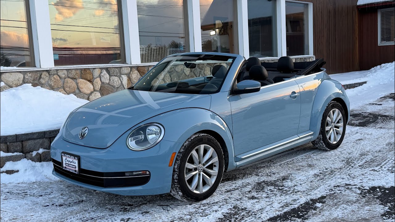 2013 Volkswagen Beetle TDI Convertible with only 27K original miles