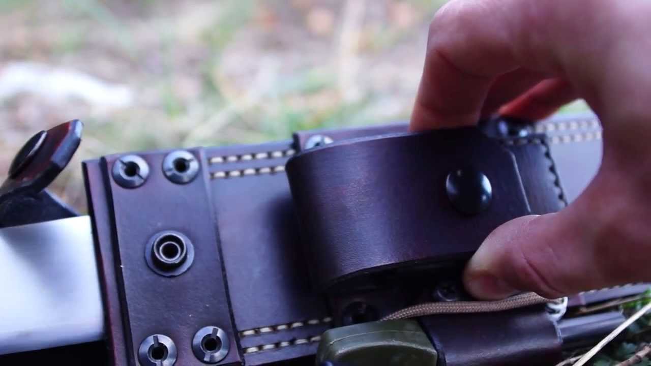 Wolf Wind Leatherworks - Custom Sheath For Fällkniven NL2 Oden