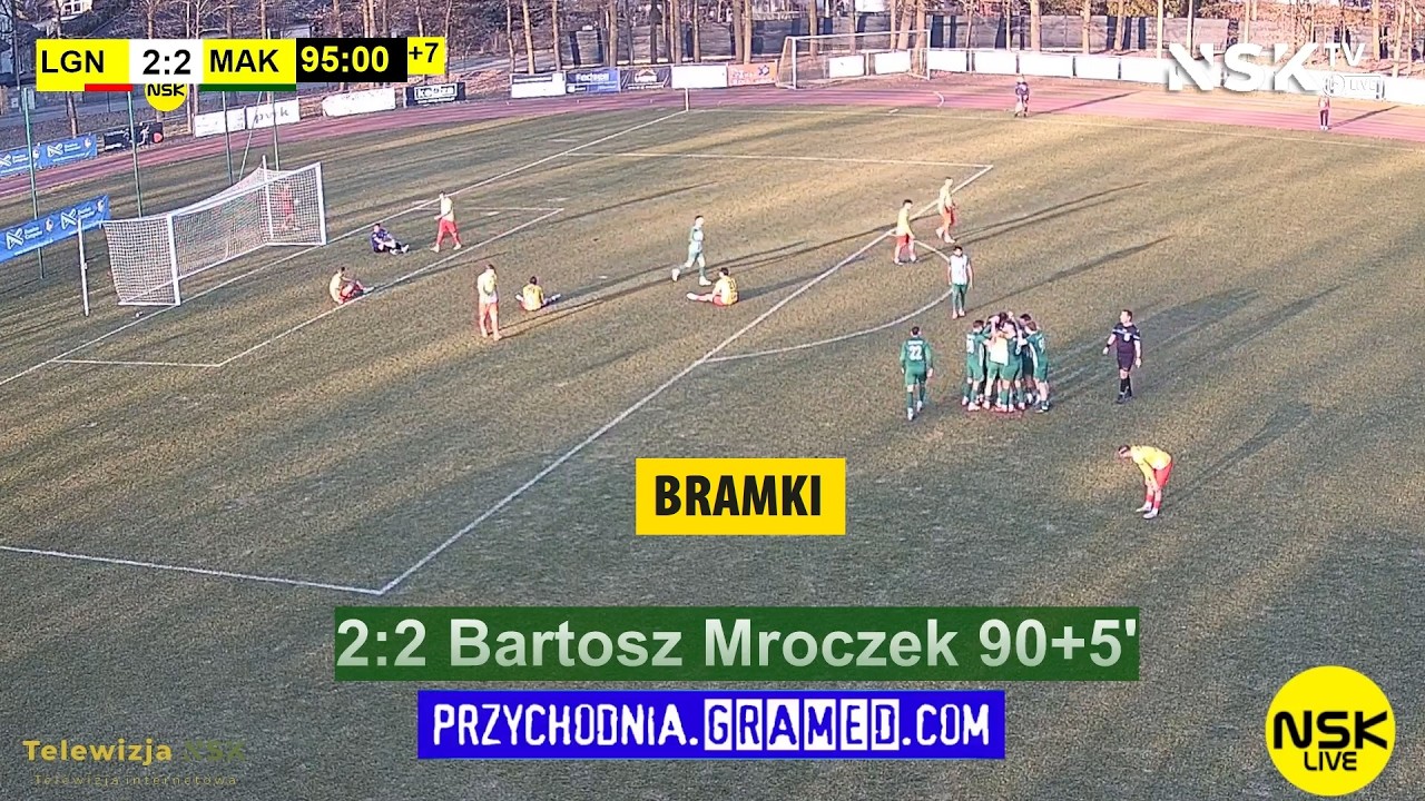GRAMED [bramki] KS Legionovia Legionowo - MKS Makowianka Mak&oacute;w Maz. 2:2 (0:0) 2026-03-21 15:00 4L-20
