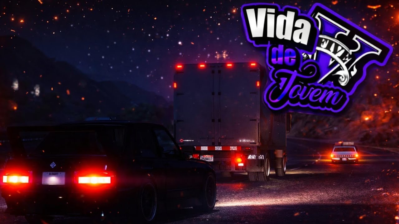 GTA V VIDA DE JOVEM - ROUBEI UMA CARGA COM O VENOM #ep07 