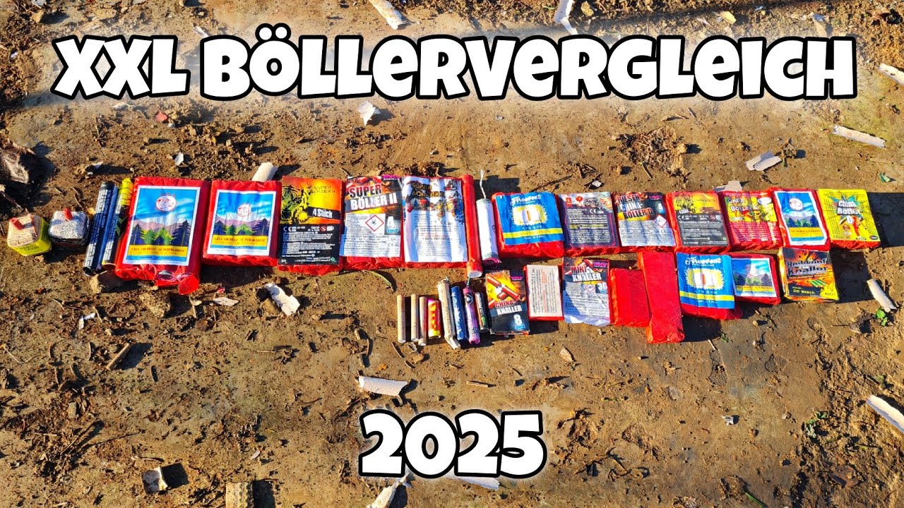 XXL BÖLLERVERGLEICH 2025 | 🔥Funke,Nico,Fireevent..🔥 | PyroBunker & PyroBandit2023