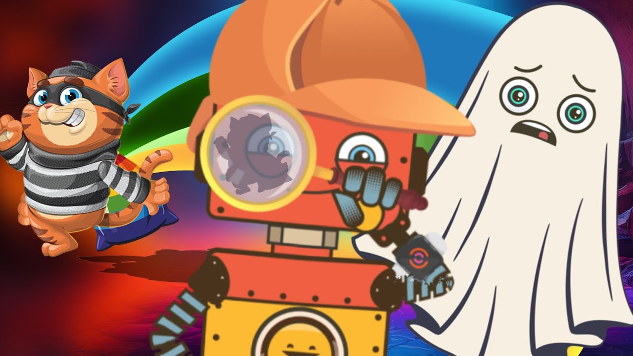 🌈 Stop the Color Thief! 🎶👻 | A Magical Adventure with Rusty | Rusty's World