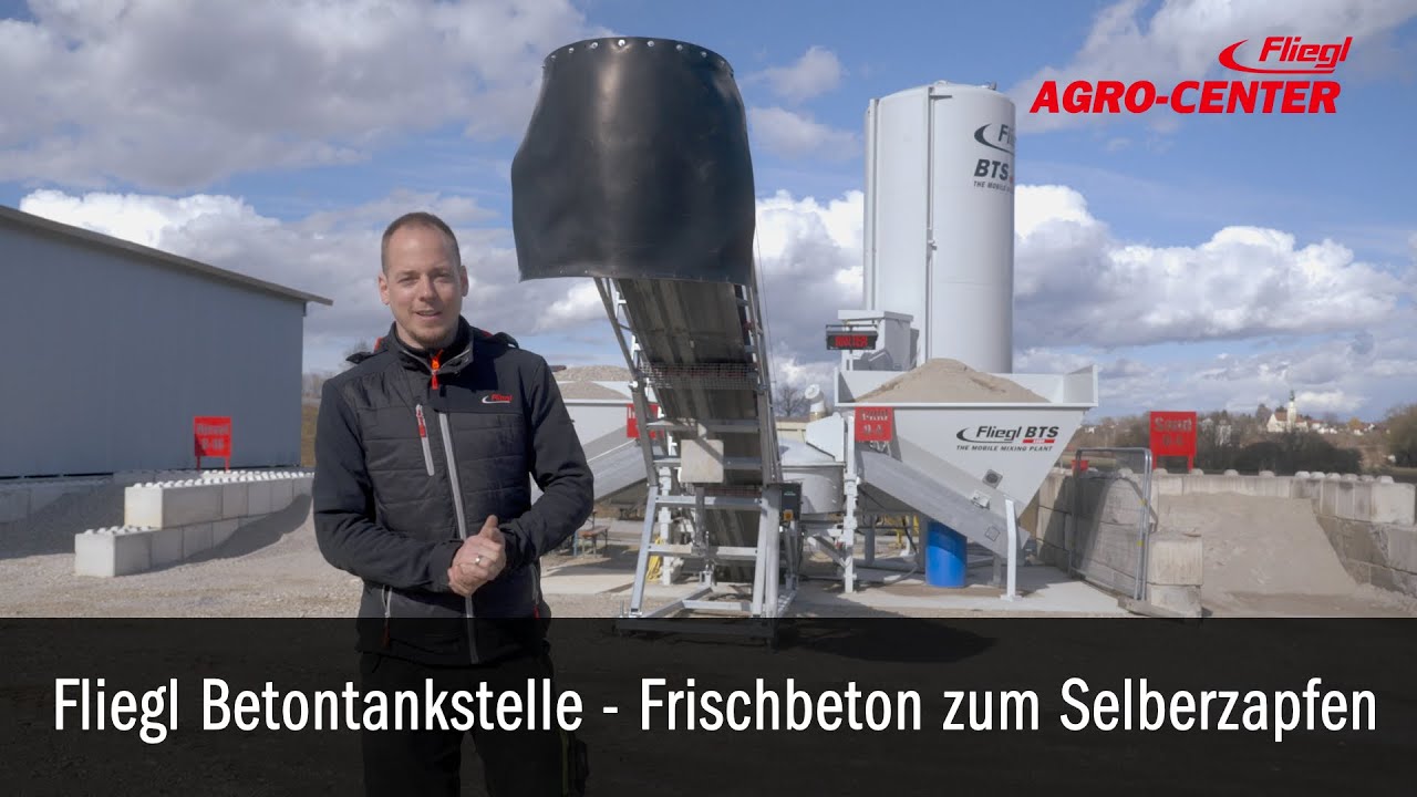 Fliegl Betontankstelle Beton Galabau Landschaftsbau Gartenbau Frischbeton Tiefbau Straßenbau