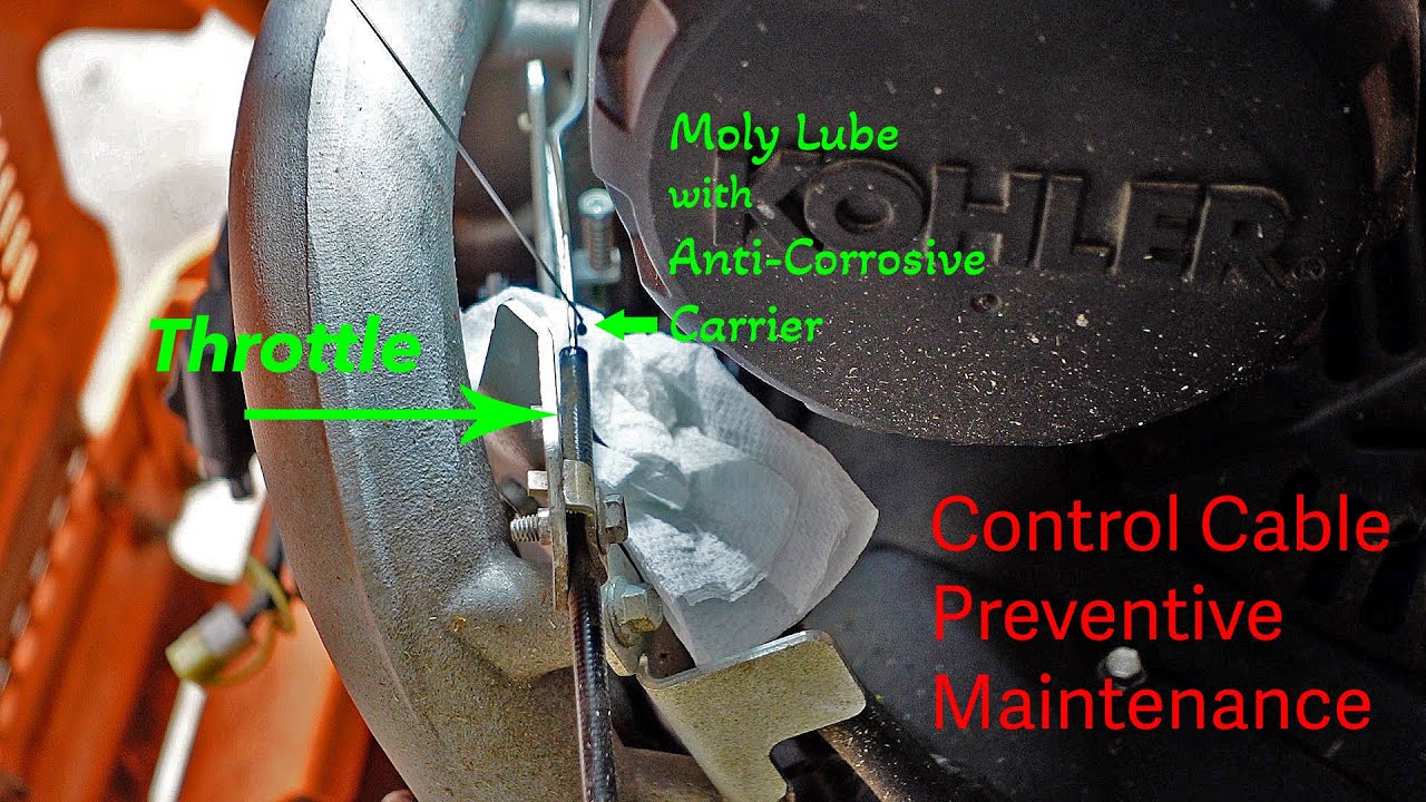 Control Cable Maintenance: Zero Turns, Pushers, Riders, and Tractors