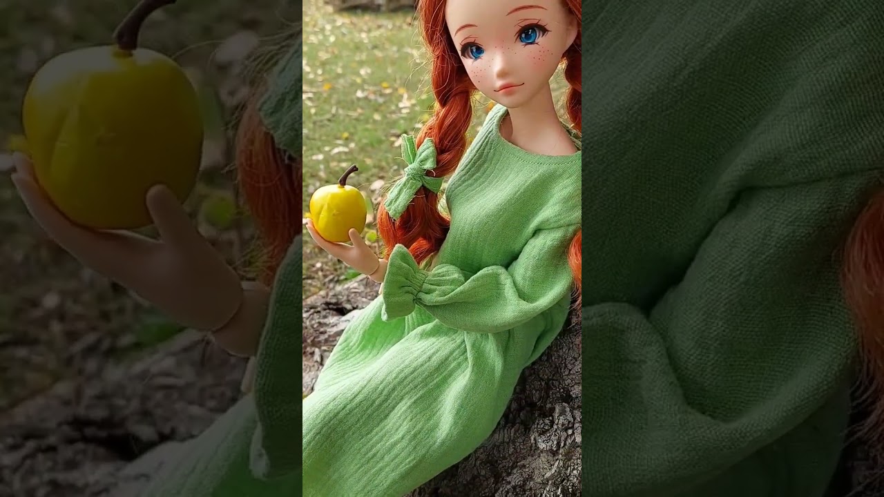 My sweetie🧡 #smartdoll #smartdollsewing #sewingtutorial #annie #dollclothes #dollhobby