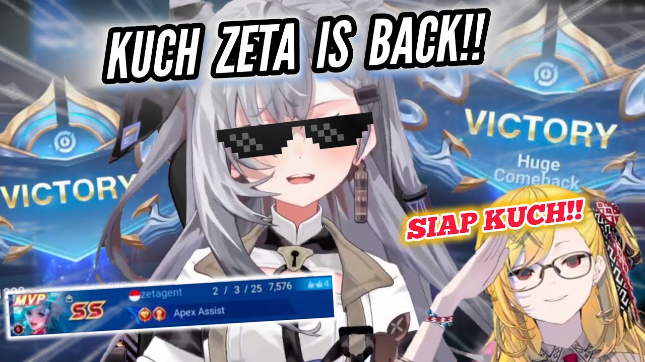 [Full Moment] KEMBALINYA KUCH ZETA! Sebagai pembawa kemenangan bareng Kaela [Hololive ID Clips]
