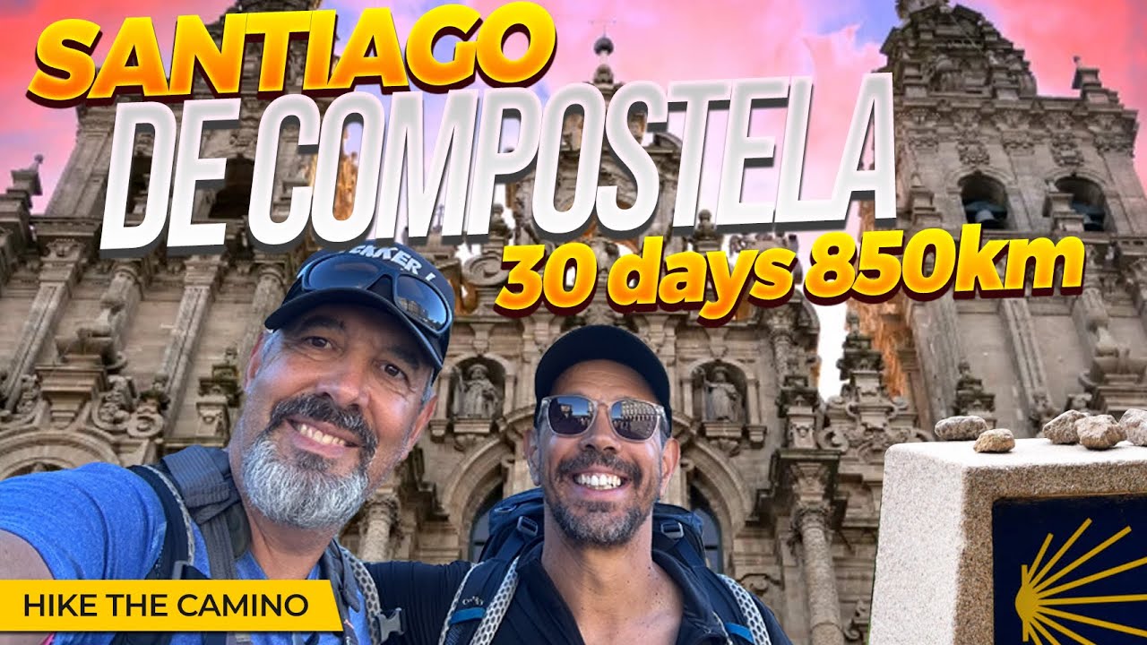 Santiago Arrival Vlog: Last 5km Of My Camino Del Norte Trek - Stunning 4K | Hike the Camino
