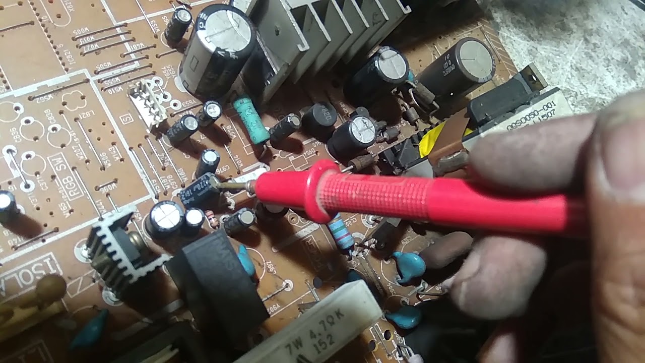 tv jvc protek, led timer berkedip ..tapi ini beda kerusakan dari yang kemarin