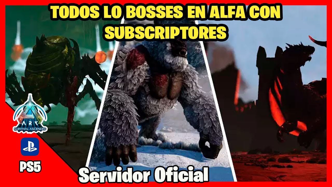 Bosses de La Isla en Alfa y Boss Astraeos Cap 17😎 | ARK Survival Ascended