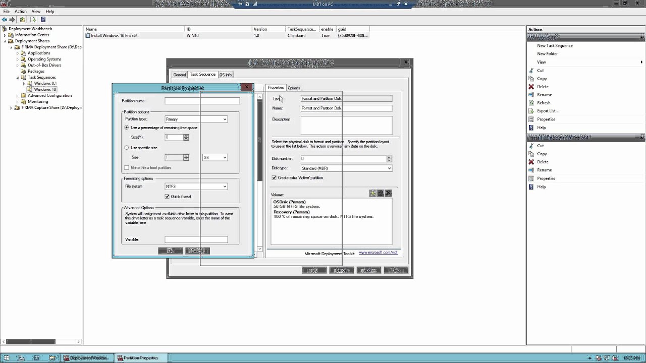 Установка операционных систем при помощи Microsoft Deployment Toolkit 2013, ч.2