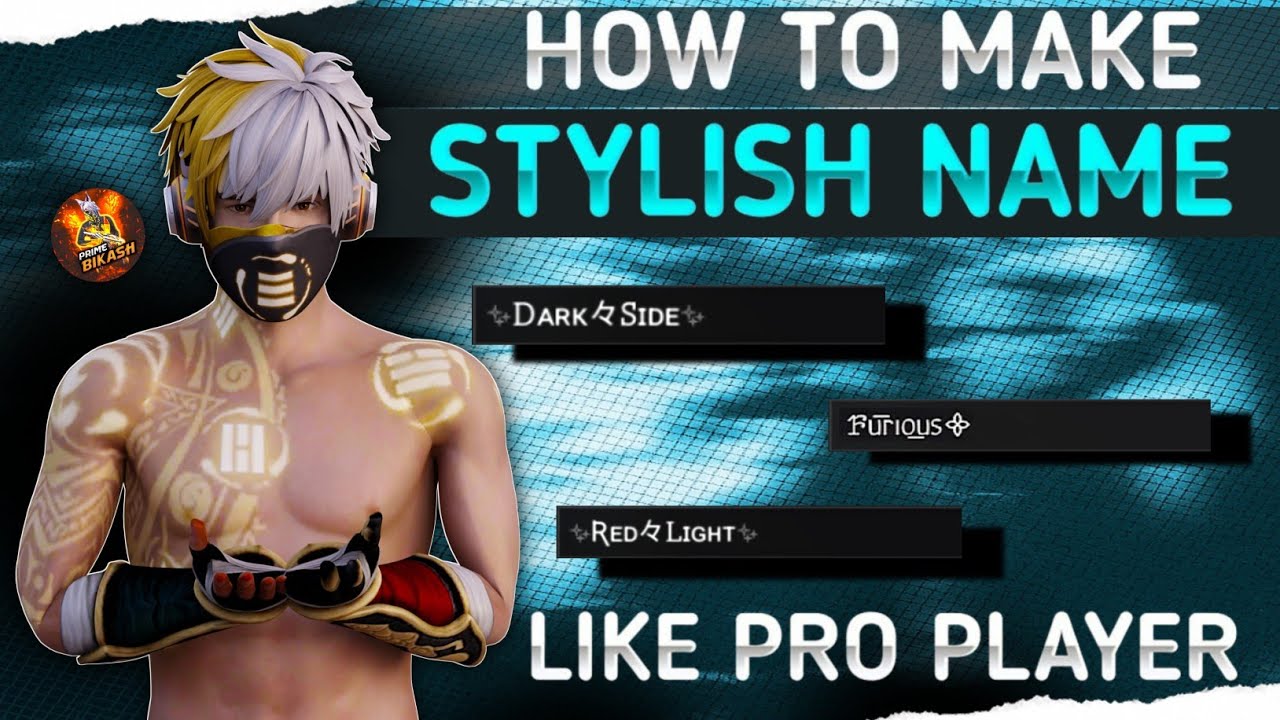 Free Fire Unique Stylish Name Design Tutorial || Free Fire Best Name Style