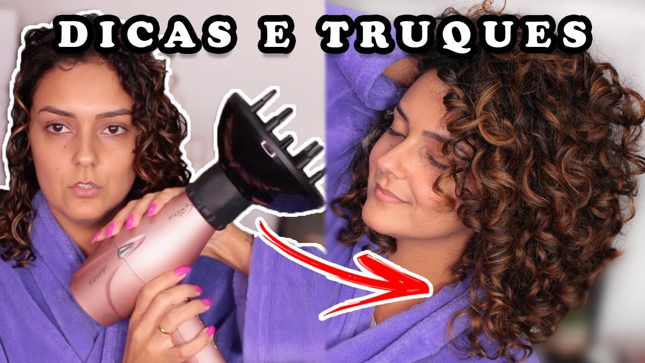 COMO SECAR CABELO COM DIFUSOR