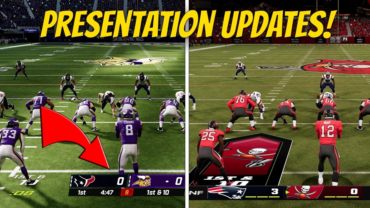 Insane Madden 22 Mod Updates Game Presentation...