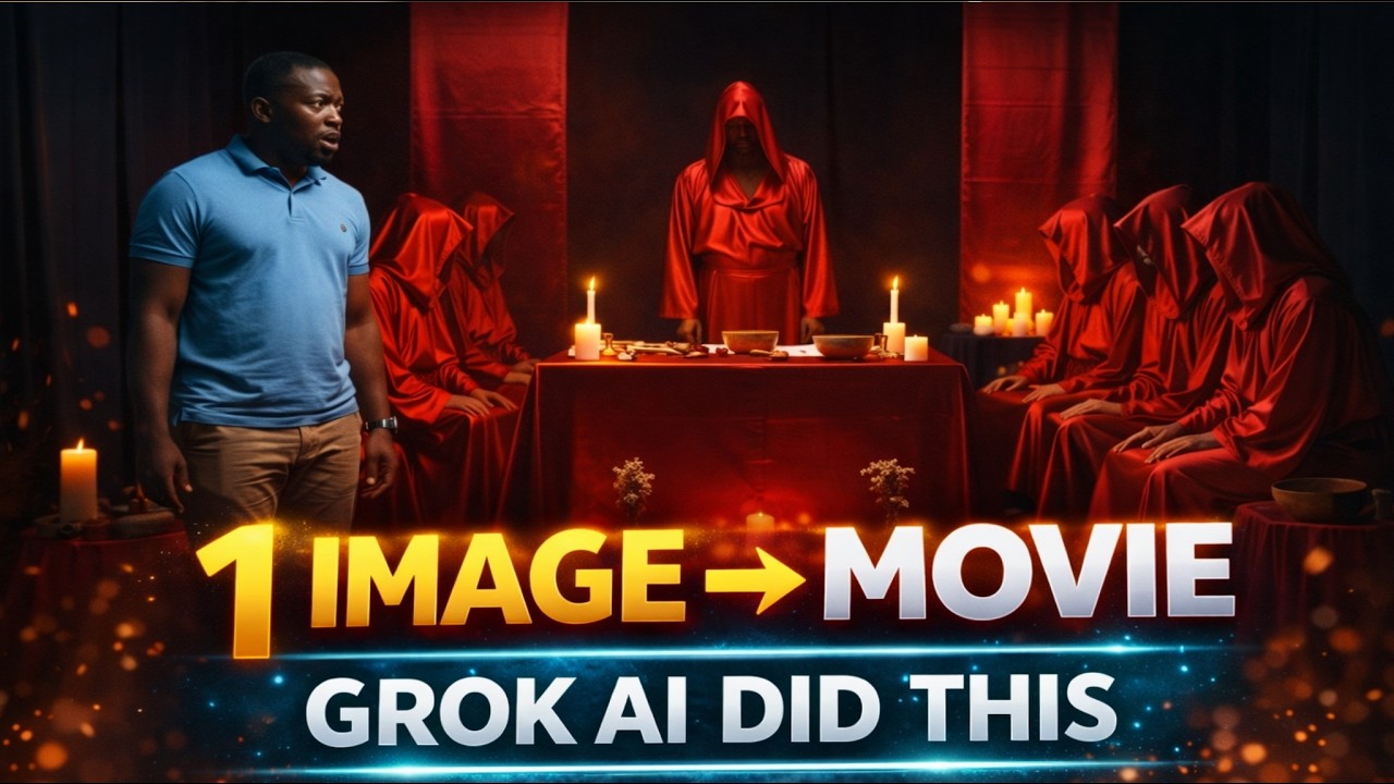 Make A Long Nollywood Movie From ONE Image With Grok AI