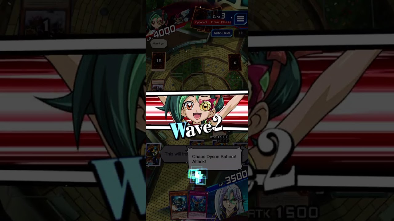 Yugioh duel links- Zexal wave round 3 Anna, Tori, Yuma and astral. 