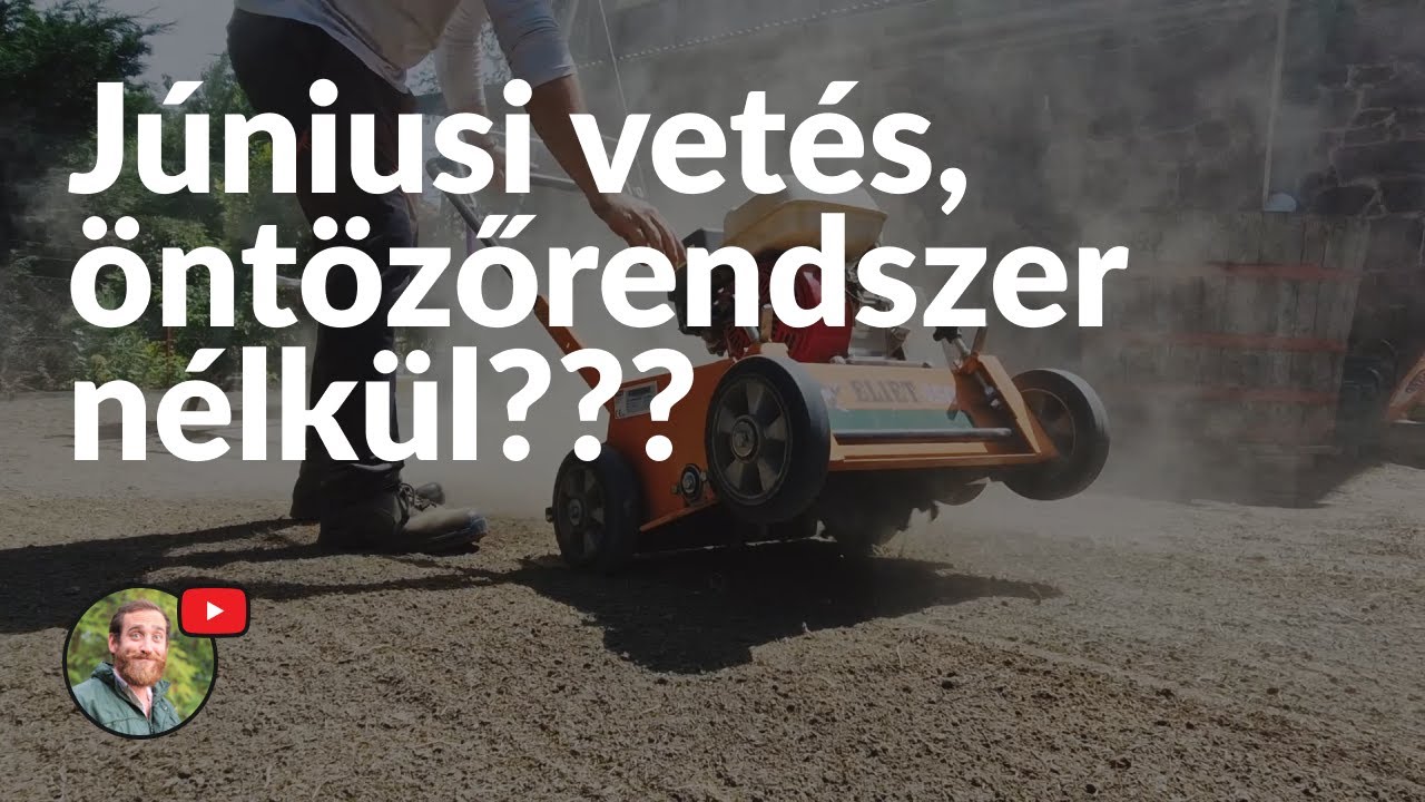 Füvesítés 1. Rész- Talaj előkészítés+vetés