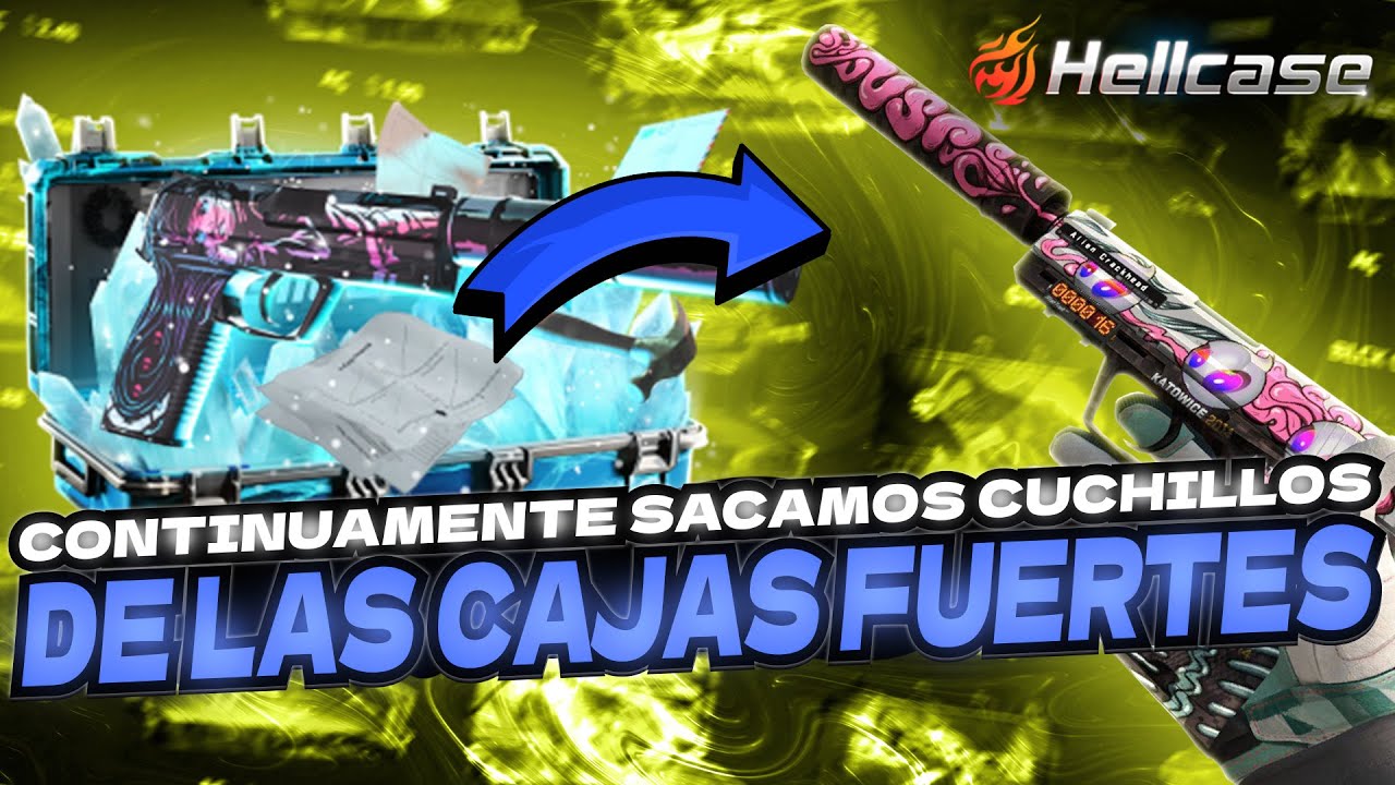 CONTINUAMENTE SACAMOS CUCHILLOS DE LAS CAJAS FUERTES 😱CÓDIGO PROMOCIONAL DE APERTURA DE CAJA DE CSGO