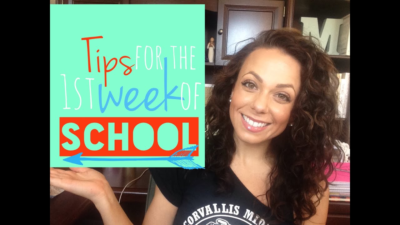 First Week of School Teacher Tips!