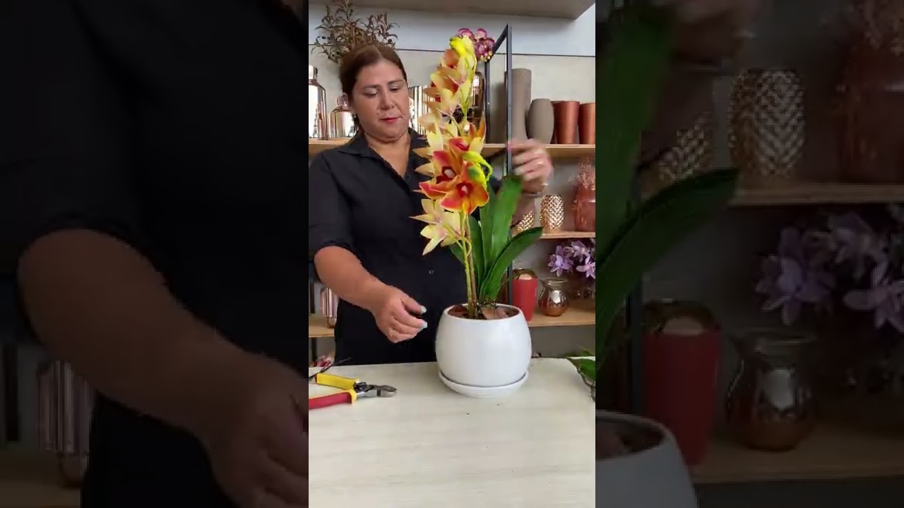 Veja o resultado desse arranjo de orqu&iacute;deas - Espa&ccedil;o Manix