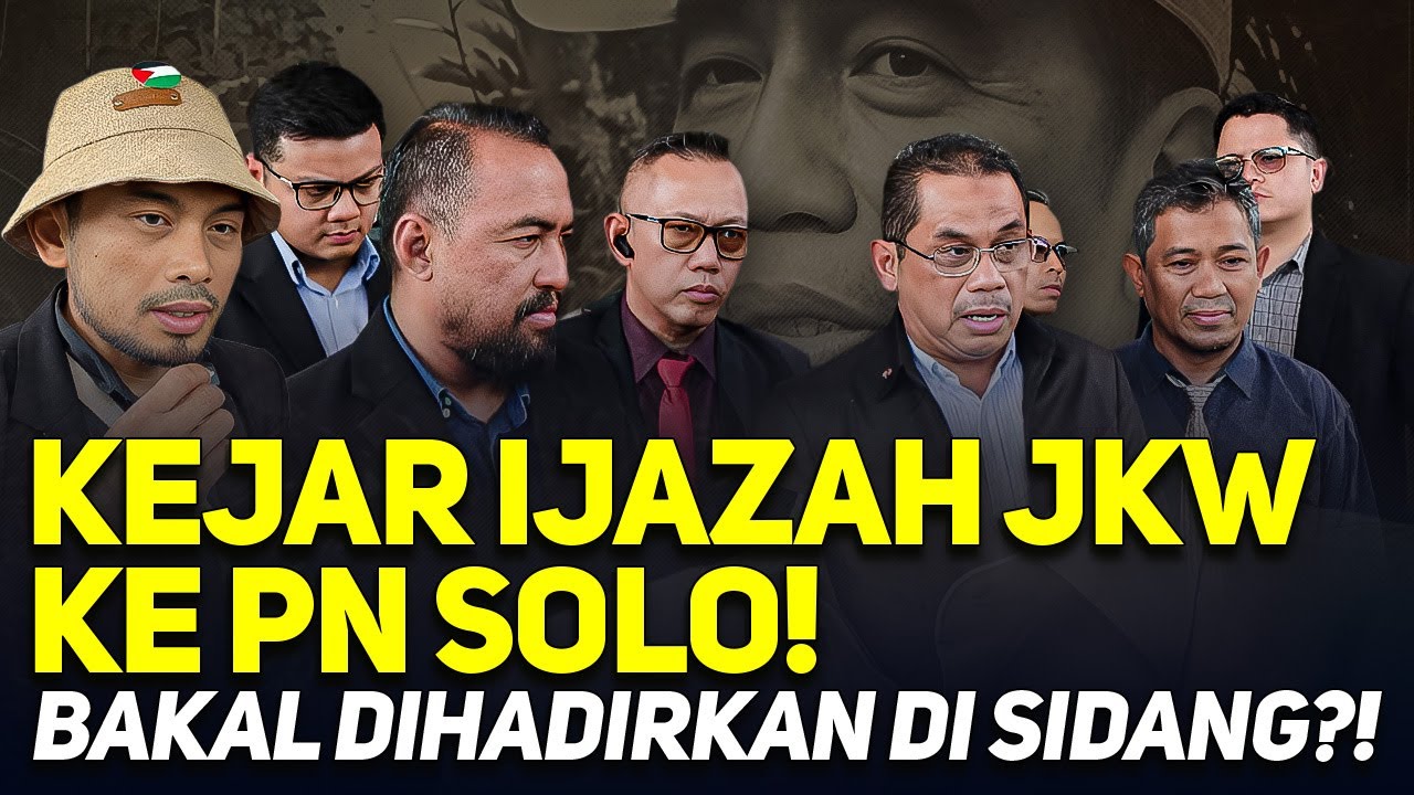 LIVE! KEJAR IJAZAH JKW KE PN SOLO! BAKAL DIPERLIHATKAN DI SIDANG?!