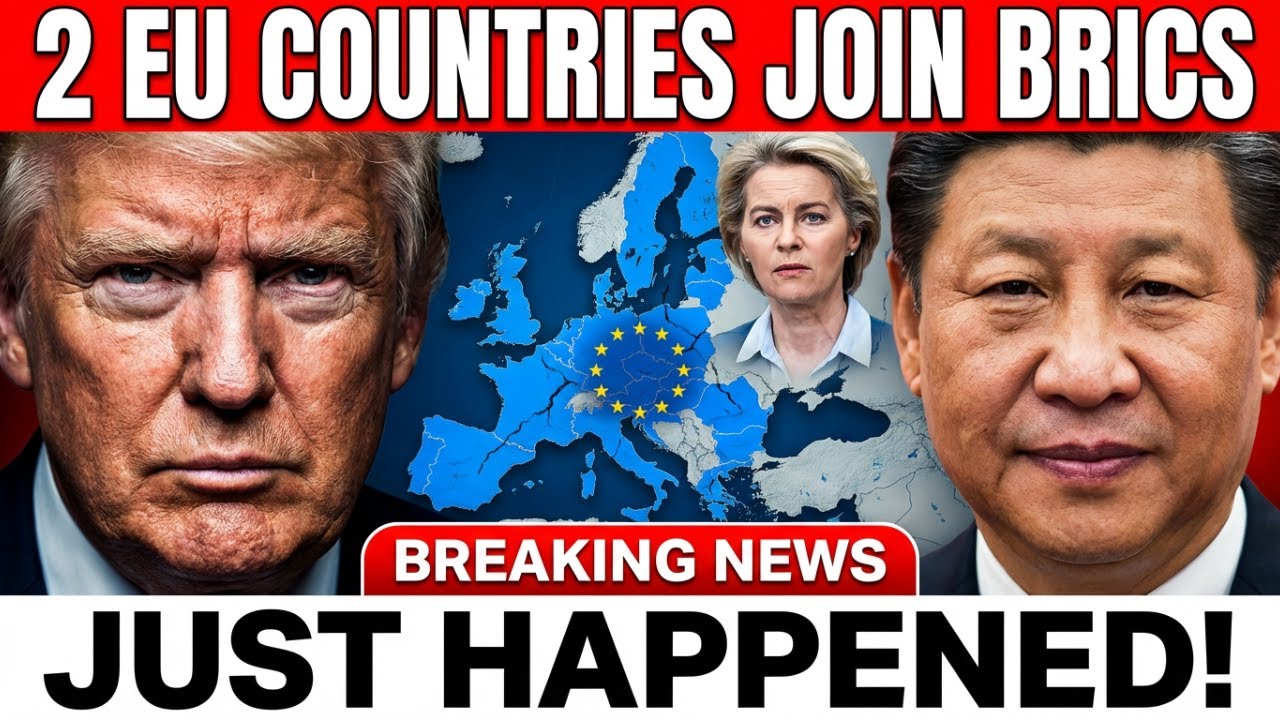 EU Shockwave: Two European Countries Make a Historic BRICS Move
