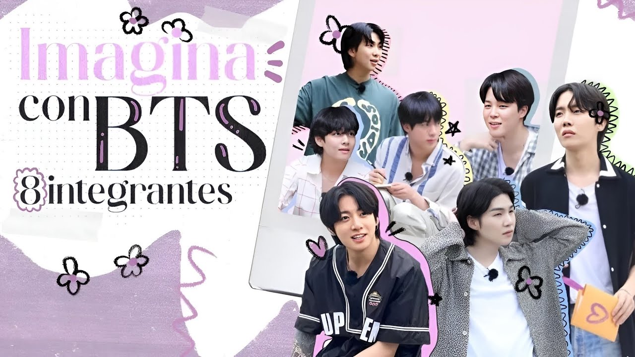 Imagina con BTS 8 integrantes | Episodio especial | Juego de Telepatía de la amistad contigo | ☼
