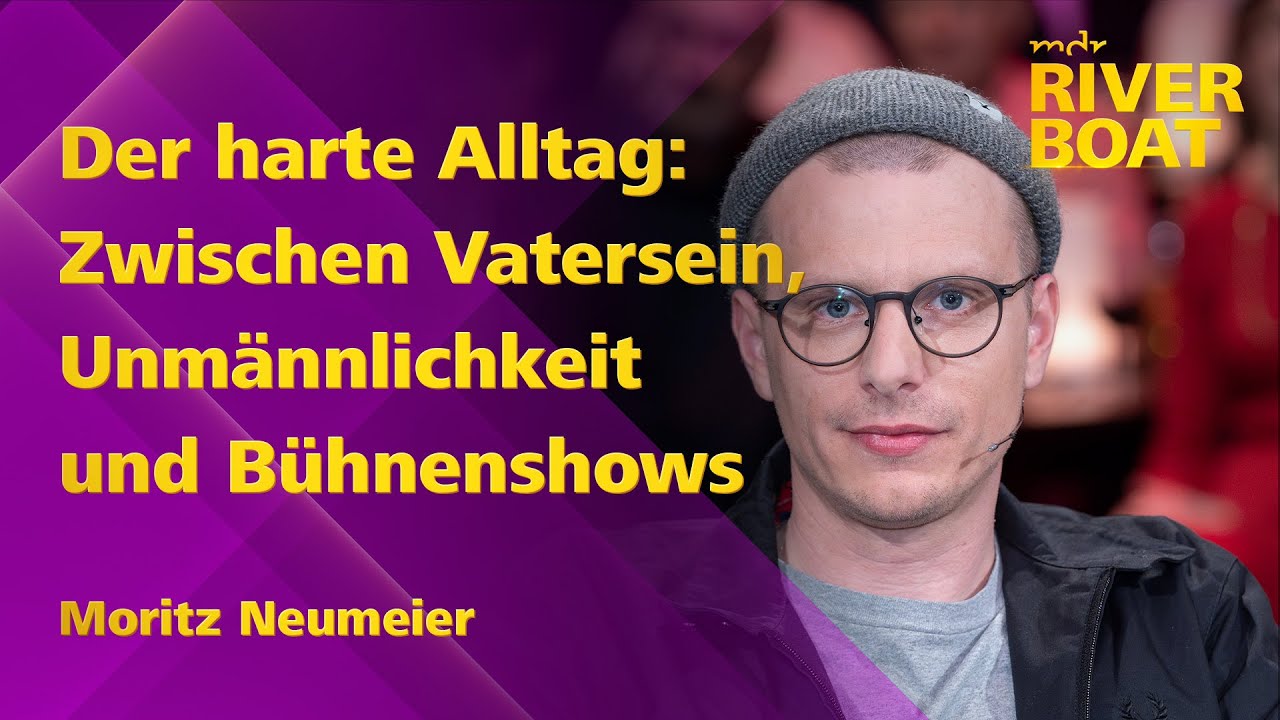 Moritz Neumeier - Publikum ist geil, aber Vater sein erdet sehr