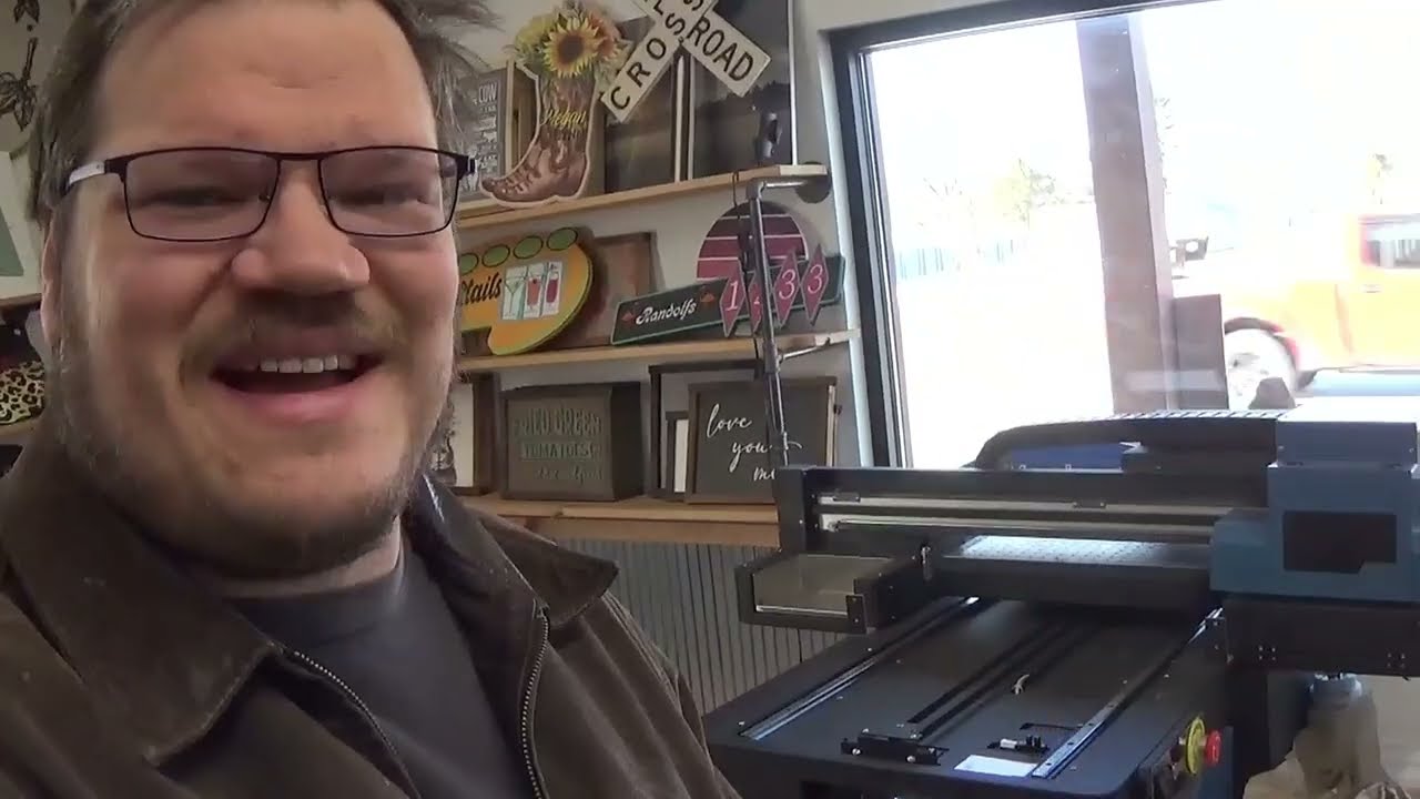 NEW J16 UV Printer Walkthrough + Live Test Print | Jay’s Printers
