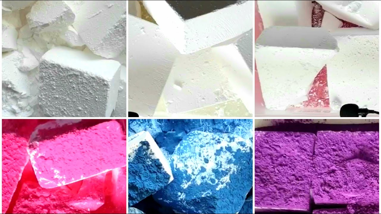 ADER Gym Chalk 45 MIN Compilation 🤍🤍🤍 Anxiety & Stress Relief 🤍🤍 Soft and Crunchy Crumbles