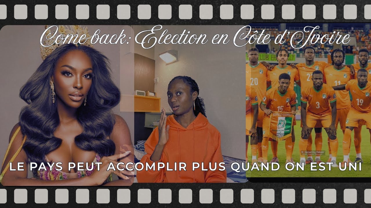 PRÉSIDENTIELLE CÔTE D’IVOIRE 2025: L’avis de la DIASPORA ( mon COME BACK YouTube + bilan ÉTUDE)