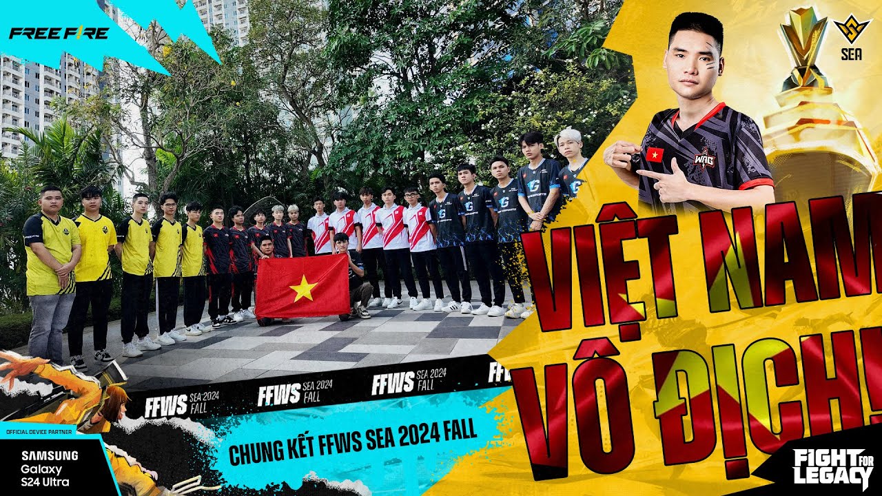 CHUNG KẾT FREE FIRE Đ&Ocirc;NG NAM &Aacute; - FFWS SEA 2024 FALL