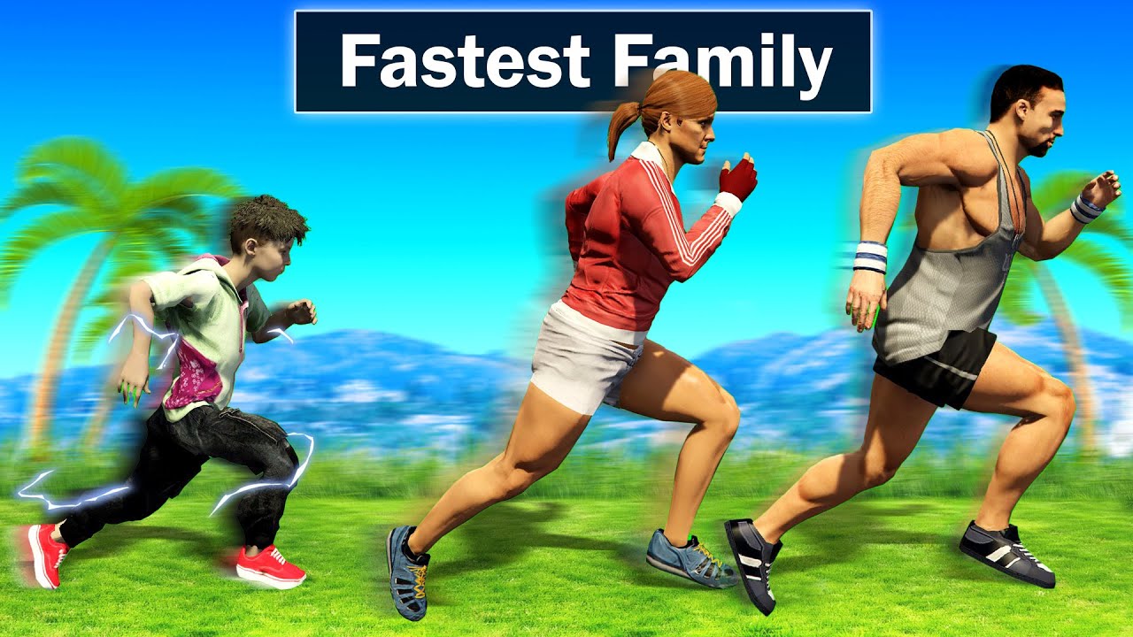 Adopted By The FASTEST FAMILY In GTA 5!