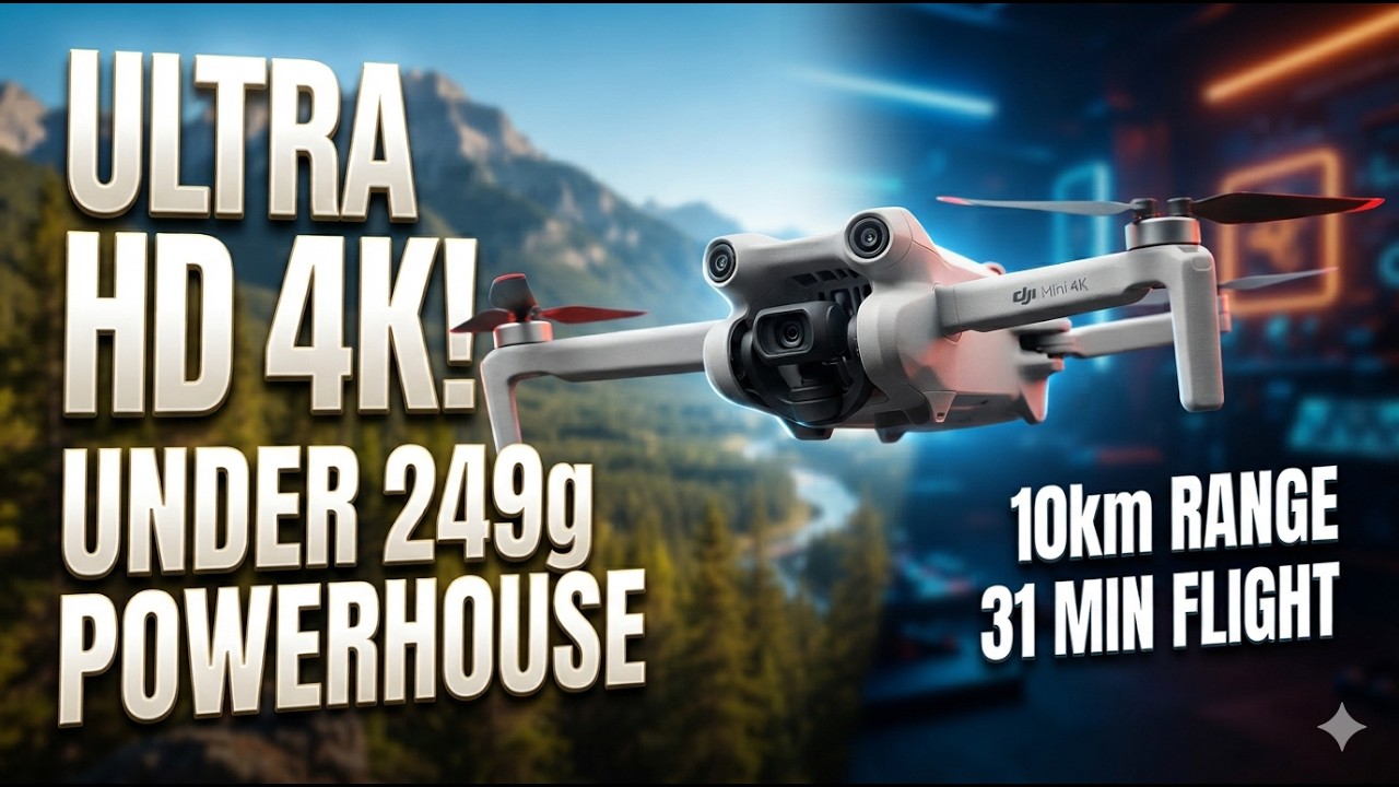 DJI Mini 4K Review: Best 4K Drone Under 249g?