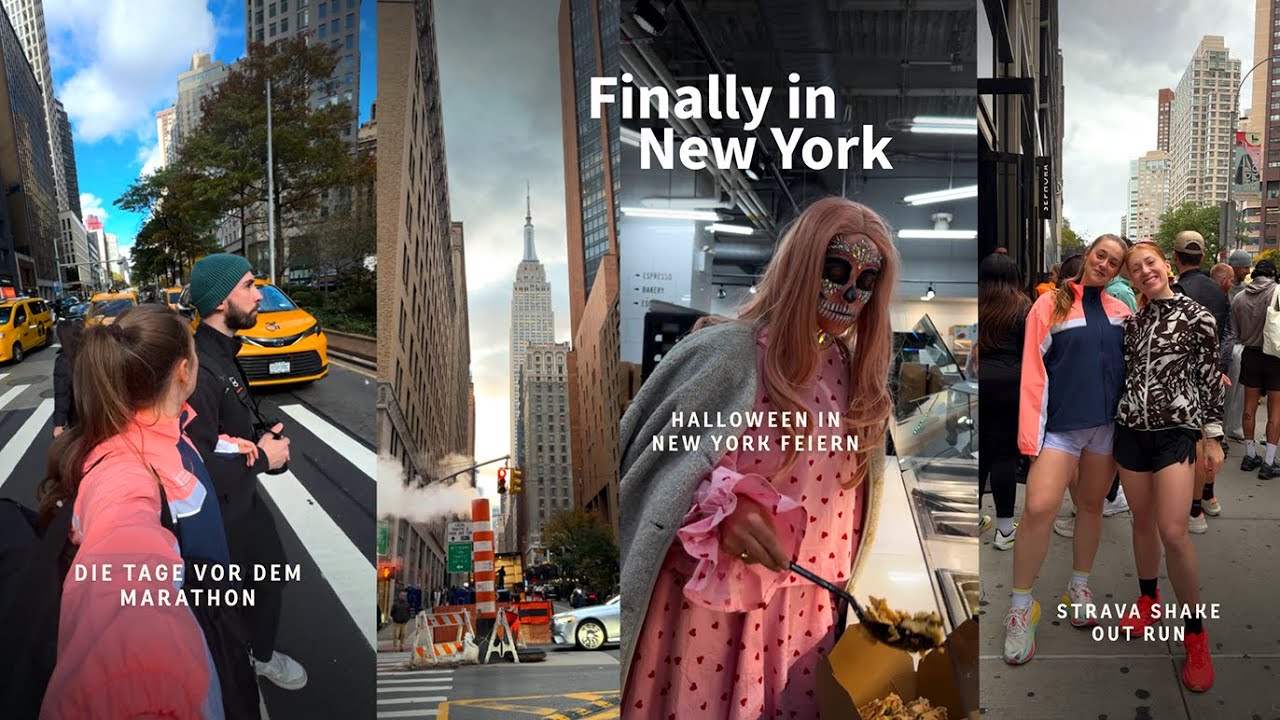 Die Woche vor dem Marathon in New York, Halloween, Strava Shake out Run + die Stadt erleben