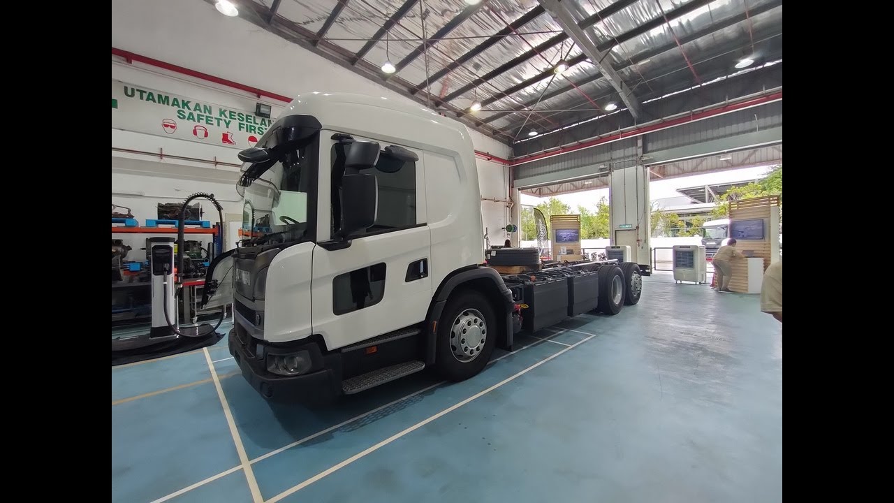Scania Previews their Battery Electric Truck in Malaysia - Scania 25L Low Cab