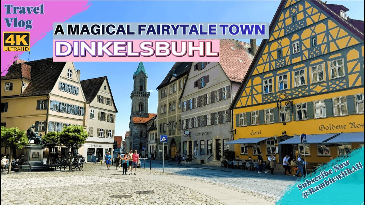 Dinkelsbühl, Germany | Explore the Stunning Historic Town in 4K UHD | Travel Guide & Tips.
