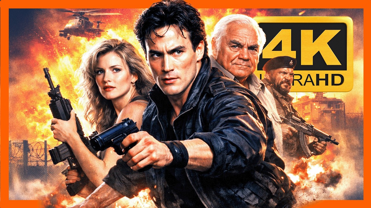 🎬 Лазерная миссия (1989) | Классический боевик-приключение | Брэндон Ли 🔫🔥 | 4K