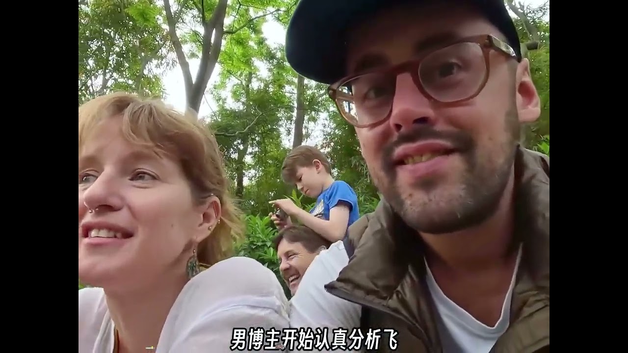 西班牙情侣探索成都大熊猫繁育研究基地，被大熊猫逗笑人仰马翻! #旅行VLOG#大熊猫 #老外在中国 #纪录片解说