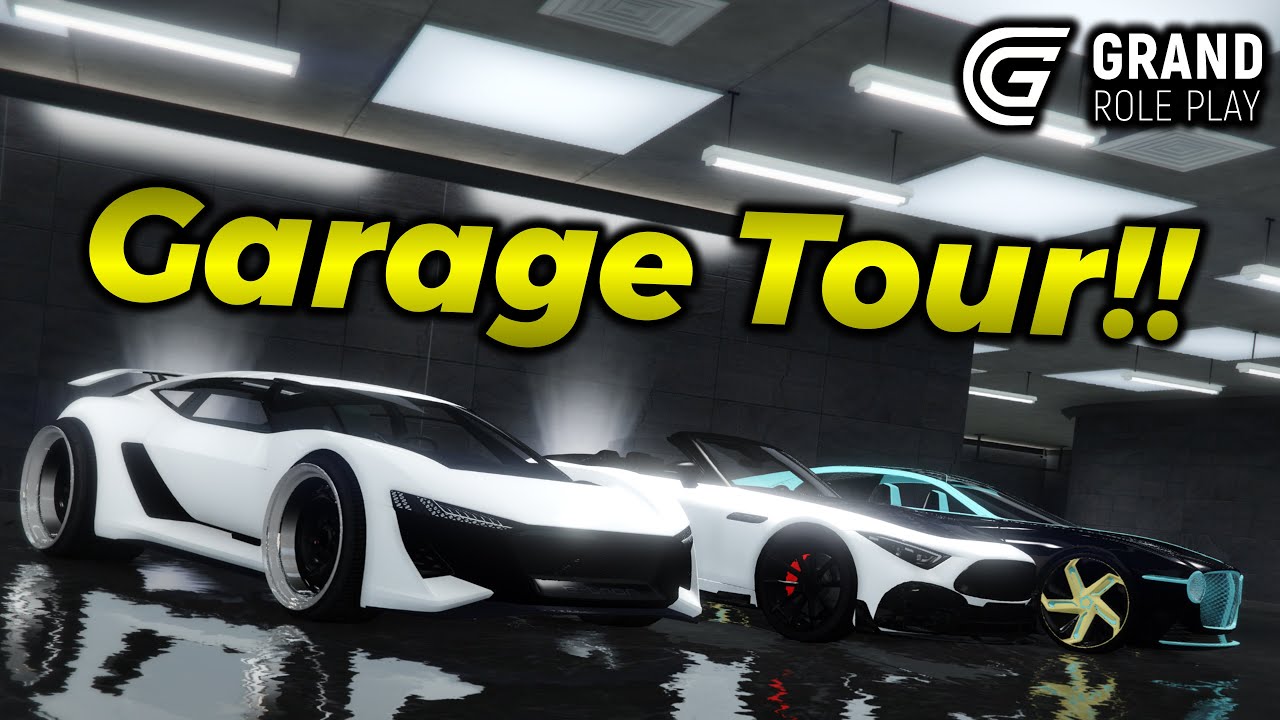 Tour of My Garage in Grand RP!! | Multi-Million Dollar Cars