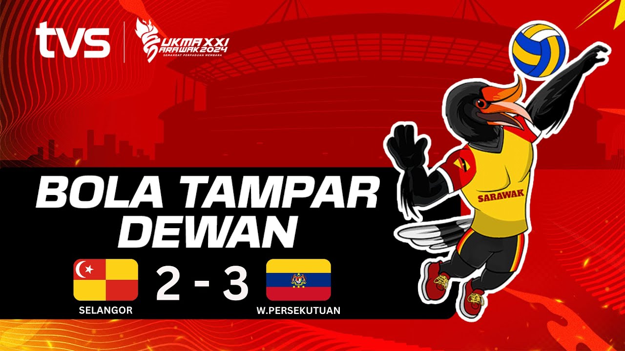 Bola Tampar Dewan (L) Selangor vs W. Persekutuan | SUKMA Sarawak 2024