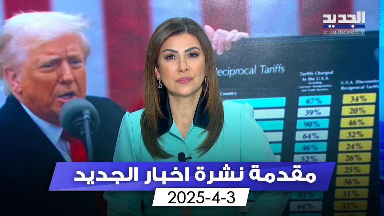 مقدمة النشرة المسائية - 3-4-2025