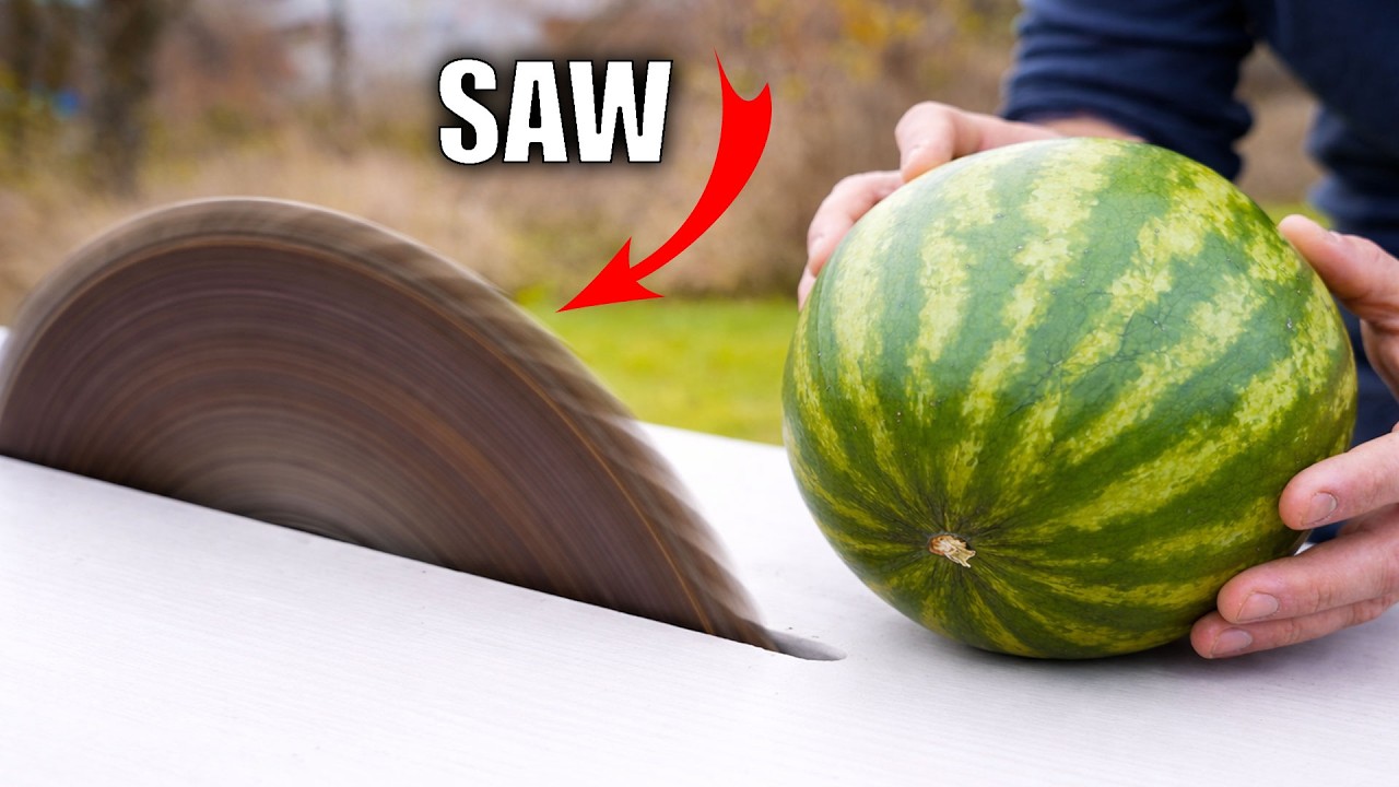 EXPERIMENT: SAW VS MELON