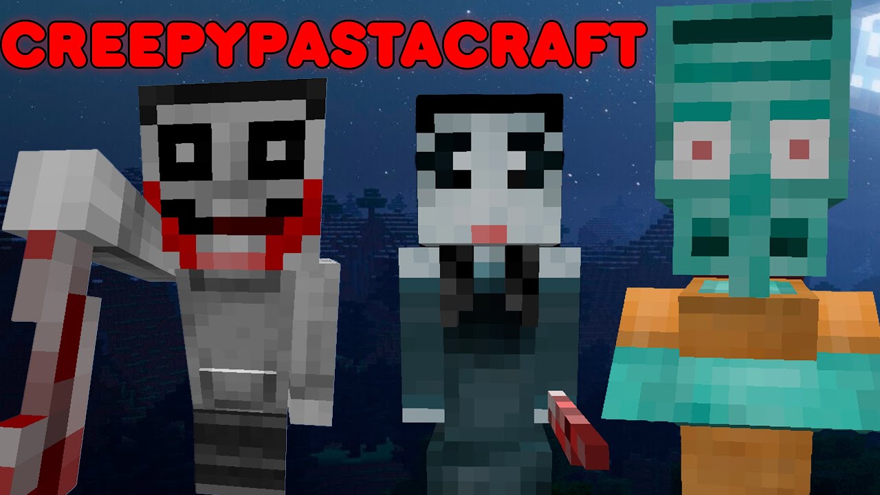 МОД НА СТРАШНИХ МОБОВ В МАЙНКРАФТ ► 100 дней 100 модов. Обзор мода CreepyPastaCraft #10