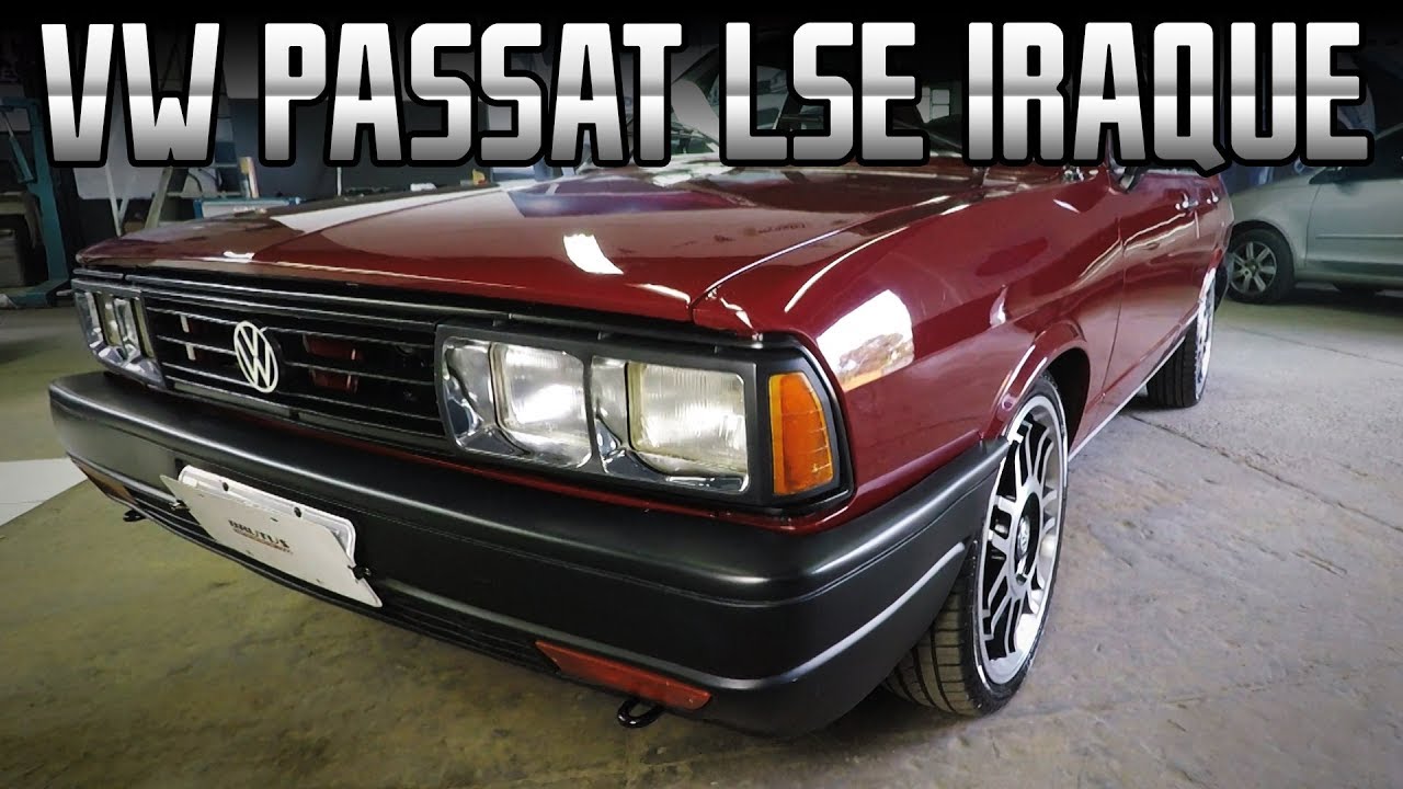 VW Passat LSE 1986 vulgo Passat Iraque, do carburador para injeção eletrônica